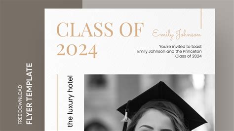 Google Docs Graduation Invitation Template