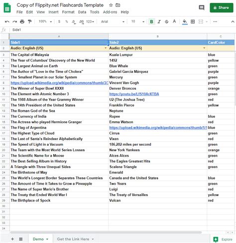 Google Docs How to Make Flashcards Technipages