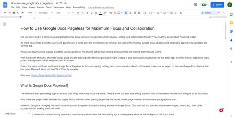 Google Docs Pageless is opening up your documents like never before TechRadar