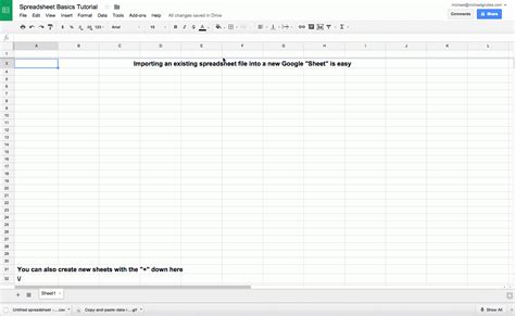 Google Docs Spreadsheet Templates Master of Documents