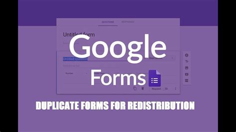 Google Duplicate Google Forms Enrollment Form YouTube