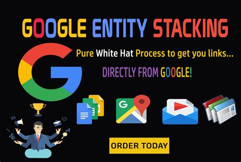 Google Entity StackGET POWERFUL LINKS FROM GOOGLE OWNED PROPERTIES for 45 SEOClerks