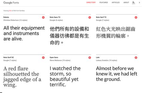 Google Fonts in Chinese. Google just released the web fonts on… by