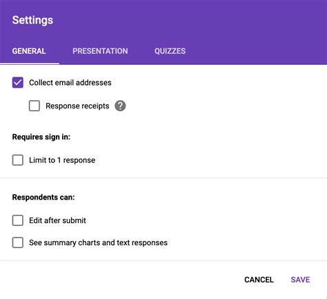 Google Form, how to automatically capture user email address but allow