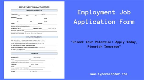 Google Form Application For Employment Employment Form