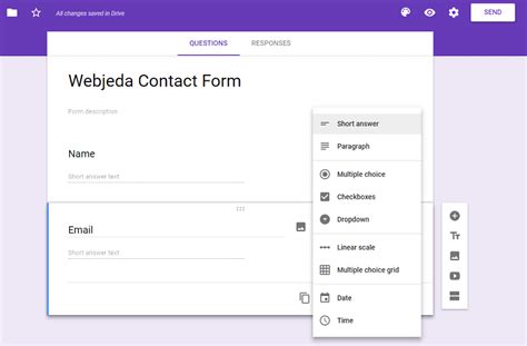 Google Form Customization for Static Websites! Webjeda