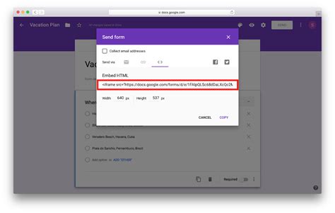 Google Form Get Link Instead Of Submit Formă Blog