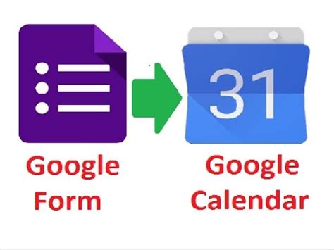 Google Form To Calendar