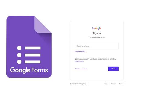 Google Forms This form contains features which require sign in