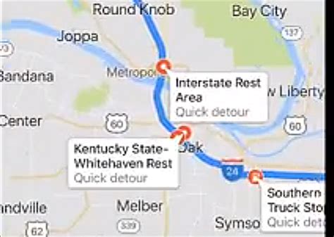 Google Maps finds your next Rest Stop - GeeksOnTour.COM