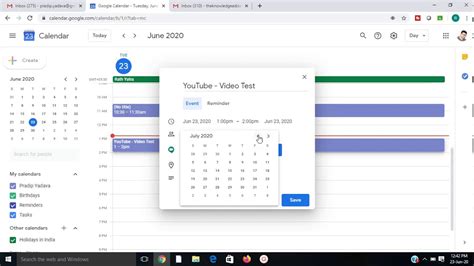 Google Meet How to use Calendar & Classroom to invite Students YouTube