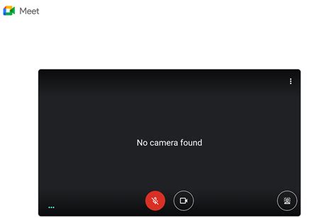 Google Meet camera not working? Here