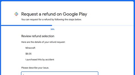 Google Pay Refund Request