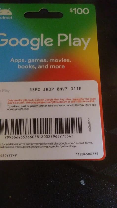 Google Play Gift Card Scams