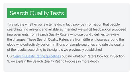 Google Quality Rater Guidelines How the Algorithm Recognises Quality SISTRIX