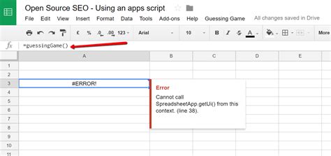 Google Sheet Functions Programmatic SEO