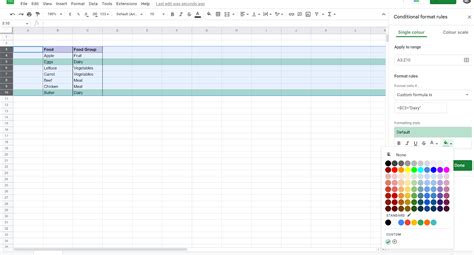 Google Sheets Color Row Based On Cell Getol Ad