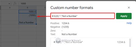 Google Sheets Custom Number Format Rules And Examples in 2021 Custom