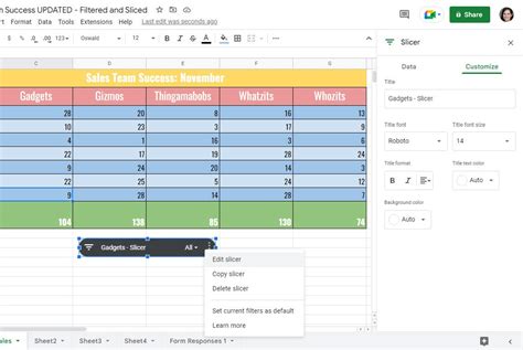 Google Sheets power tips How to use filters and slicers Computerworld