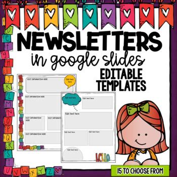 Google Slide Newsletter Template