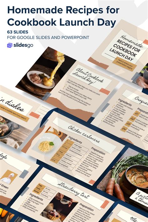 Google Slides Cookbook Template