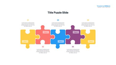 Google Slides Puzzle Template