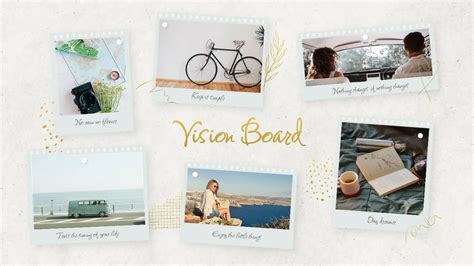 Google Slides Vision Board Presentation Templates SlideKit