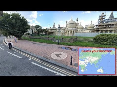 Google Street View Location Guessing Game - YouTube