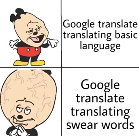 Google Translate Curse Words