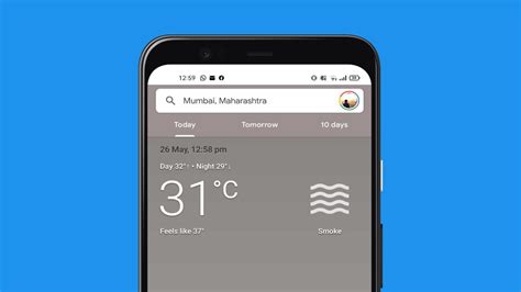 Google Weather is experimenting with a redesign