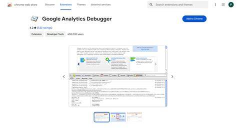 Google analytics debugger.  This useful feature will help you troubleshoot and test your ...