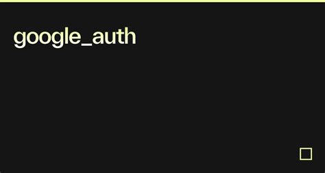 Google auth web.  Always keep a backup of your secrets in a safe Browse ...