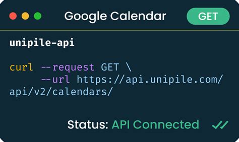 Google calendar api documentation.  Google has many special features to help you find ...