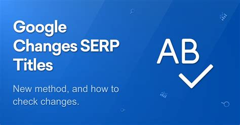 Google changes the way in which they select displayed titles SISTRIX