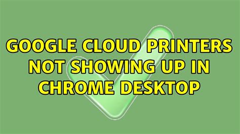 Google chrome showing old printers.  Interesting threads: Chrome - Non Exist...