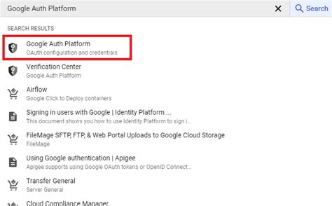 Google cloud auth platform.  Visit the overview page of the Google Auth ...