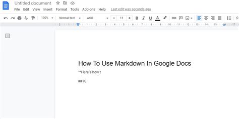 Google docs markdown.  Contribute to jvtrudel/edit-google-doc-from-markdown d...