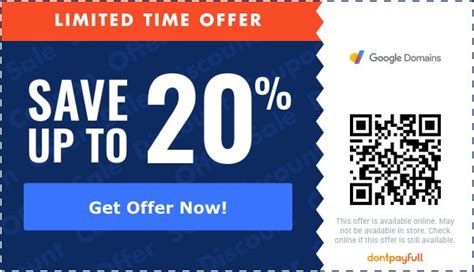Oct 26, 2023 · SAVE WITH PROMO Google Domains Domain Names from $7/Year from Google! PROMO See Details Get this deal More information about Google Domains How to Redeem Your Google Domains Code . 