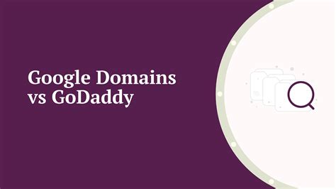 Google domains vs godaddy. Things To Know About Google domains vs godaddy. 