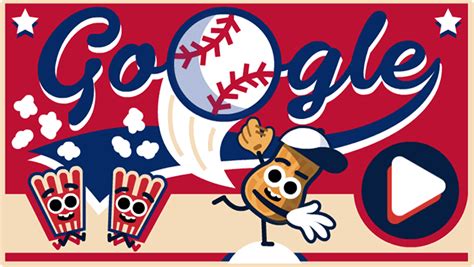 Google doodle baseball 4th of july. 4th Of July Google Doodle 