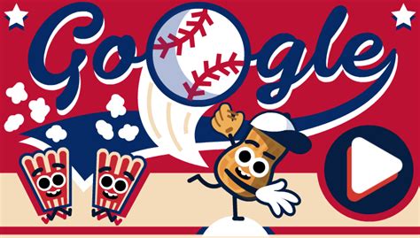 Today's interactive Doodle celebrates U.S. Independence Day with a backyard BBQ ball game—and classic American summertime snacks are stepping up to the plate for a chance to hit it out of the park! Looks like H-Dog's on a roll! Lettuce hope he can help his team ketchup! Will Power Pop hit a pop fly? Can Wild Slice slice one into left field?. 