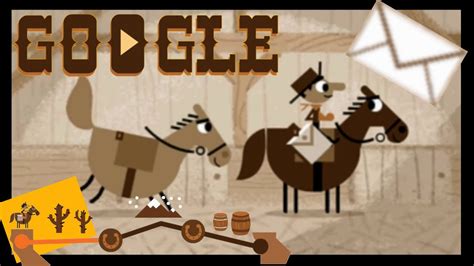 Google doodle pony express game. If you visit Google on Tuesday you'll be greeted with a special treat: An adorable game based on the Pony Express, founded exactly 155 years ago, which lets you collect letters, avoid obstacles ... 