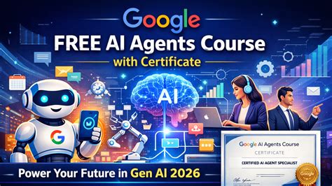 Google free ai course with certificate 2026.  Google AI course is a 30...