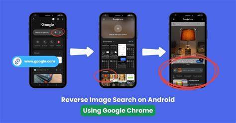 Google image search android.  Select the “Search with Image” option that appears at th...