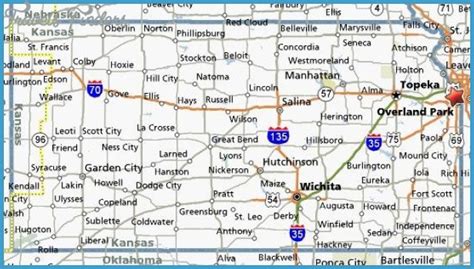 Google Map: Searchable map and satellite view of Topeka, Kansas, USA. City Coordinates: 39°03′21″N 95°41′22″W. φ Latitude, λ Longitude (of Map center; move the map to see coordinates): , Bookmark/share this page. More about Kansas and the US. Kansas State: . 