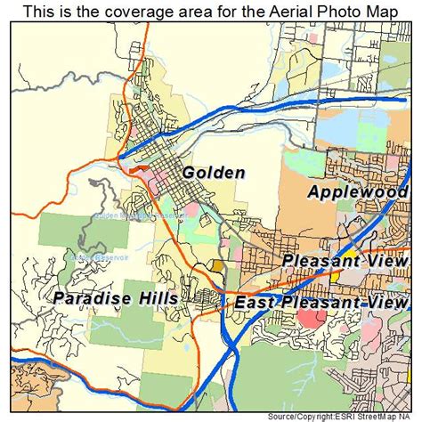 Google map of golden colorado.  For general planning and mapping purposes only.  Founded June...