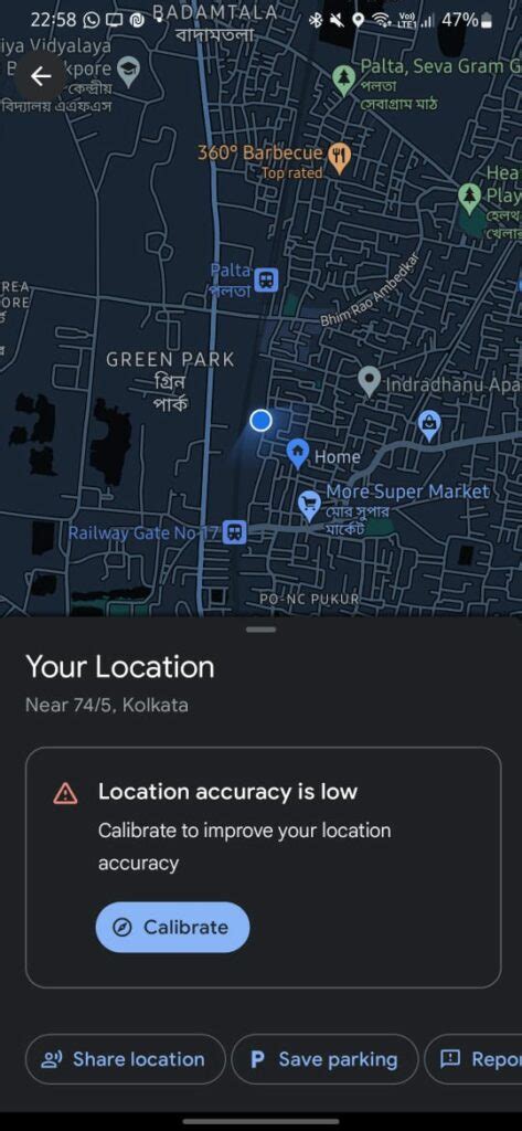 Google map timeline showing wrong location.  On my Google Maps feature under my Locati...