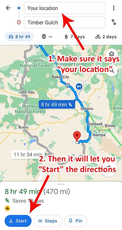 Google maps stuck on starting navigation.  If Google Maps lacks the start navigation butto...