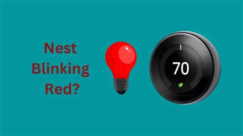 Key Points: Nest thermostat blinking red indicates battery or charging issues. Low battery can be resolved by checking and replacing if necessary. Some …. 