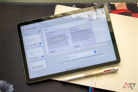 Google notebook.  "Gemini now acts as a creative director, making Learn about Notebo...